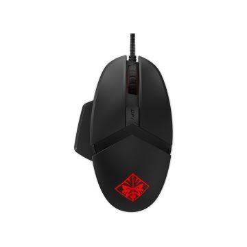 Souris Filaire OMEN by HP Reactor Noir, capteur optique 16000 DPI temps de réponse de clic de 0,2ms confort & forme ergonomique 2VP02AA