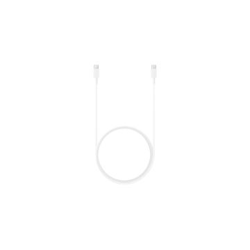 Câble de charge USB-C vers USB-C, longueur 1,8m, charge rapide 25W Coloris Blanc SAMSUNG EP-DX310JWEGEU
