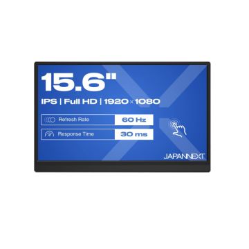 JAPANNEXT JNMDi156FTLE Ecran LED 15,6 FHD (1920x1080) à 60Hz IPS(ADS) 300 cd/m² 800:1 1920x1080 30 ms USBC"