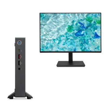 Bundle ACER Veriton VN2595GT Core 5 120U 16Go 512GoSSD Intel Graphics Win11Pro DT.R4ZEF.005 + Ecran Acer Vero Ergo B247YGbmiprx 23,8'' FHD 120Hz UM.QB7EE.G06