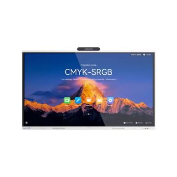 ECRAN HUAWEI 65'' LFD 4K Interacif tactile 3840x2160 16/9 350cd/m² USB 3.0 USB-C RJ45 HDMI 2.0 Jack 3.5 HarmonyOS Camera intelligente UHD 4K 2160p-8Mpx VESA
