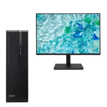 Bundle ACER Veriton X2 VX2720G Core i5-14400 16Go 512GoSSD UHD Graphics 730 Win11Pro DT.R7SEF + Ecran Acer Vero Ergo B247YGbmiprx 23,8'' FHD 120Hz UM.QB7EE.G06