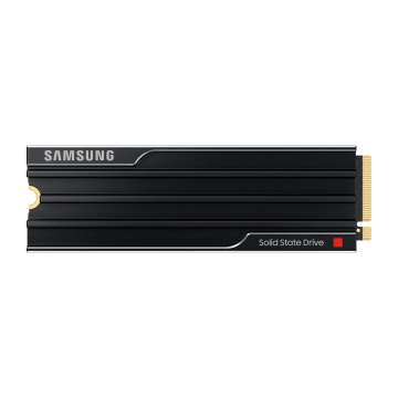 SSD SAMSUNG SERIE 9100 PRO avec dissipateur M.2 1To 2280 PCIe 5.0 x 4 NVMe 2.0 Lecture 14700 Mo/s Ecriture 13300 Mo/s MZ-VAP1T0CW