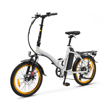 Vélo électrique pliable Argento Piuma S Moteur Bafang 36V/250W/45Nm , Batt 36V 10.4Ah, Dérailleur Shimano 7 vitesses. 25Km/h Pneu 20 