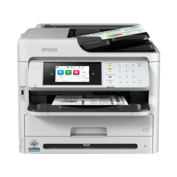 EPSON WorkForce Pro RIPS WF-M5899DWF MFP 4en1 Jet d'encre Mono A4 25 ppm, R-V, chargeur 50p, Fax, Wifi, USB, Ethernet, 250f