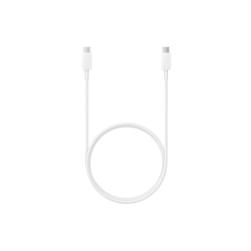 Cable USB C vers USB C, longueur 1m, charge ultra rapide 45W Coloris Blanc EP-DN975BWEGWW