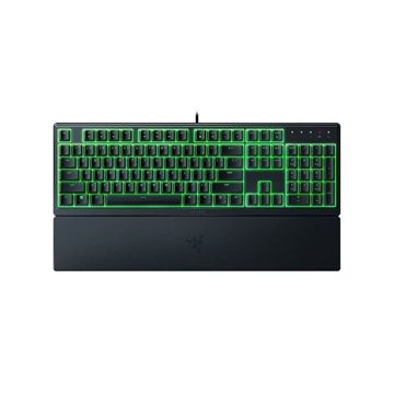RAZER Ornata V3 X Noir - Clavier de jeu AZERTY - Switches à Membrane Silencieux - Repose-Poignet Ergonomique - RGB Chroma 1 zone - Touches en ABS