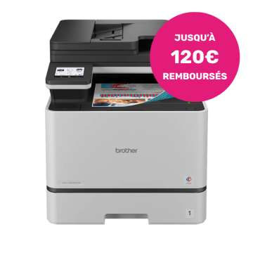 BROTHER MFCL8730CDW MFP 4en1 laser couleur A4 31ppm/31ppm,R-V integral,charg 80p,Fax,Ethernet,Wifi,W-direct,USB,NFC,LCD 8,8cm,250f,toner inclus 3Kp BK/1.8Kp CMY