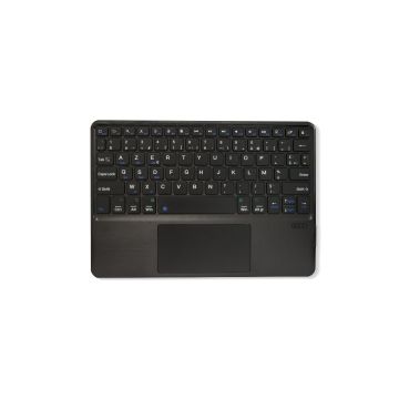 Etui tablette+ Clavier Bluetooth WE Etui Universel 9-11'' Compatible Android/iOS/Windows Noir-Gris