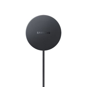 Pad Induction 25W 'Magnet' Gris foncé pour Galaxy S, Z et Buds câble inclus SAMSUNG EP-P2900BBEGWW
