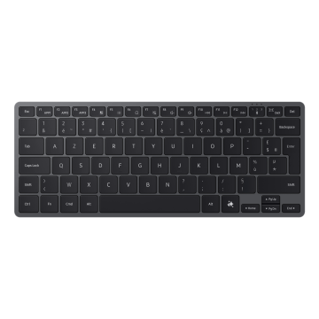 Smart Keyboard avec touche Galaxy AI Universel Gris foncé