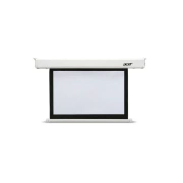 Acer Toile de projection Motorisée 100 (16:10), Plafond & Mur Mat Blanc, Télécommande