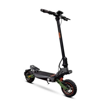 Trott elec JEEP JXP Acier mot 500W Pneu 11.6'' tubeless Plein Susp AV/AR Frein AV/AR a disque 25kg Batt 48V/15Ah 720Wh Clignotants IPX5