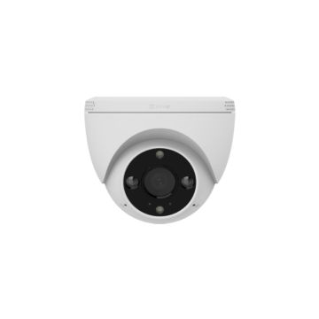 EZVIZ Caméra intérieure motorisée H4 2K - Appel bidirectionnel - vision nocturne couleur / Détection de forme -Défense active lumière et sirène