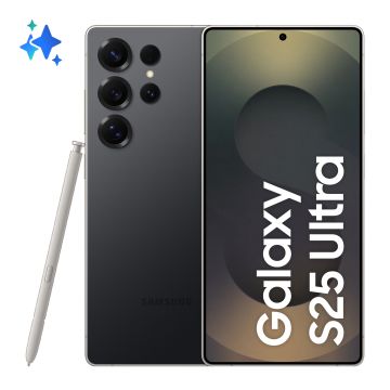 Smartphone Galaxy S25 Ultra Titane 5G Noir 12 Go 512 Go Android 15 WIFI7 IP68  batt 6000mAh CR45W Ecran Infinity-O 6.9'' QHD+ DAS Tete 1.246 Samsung Dex