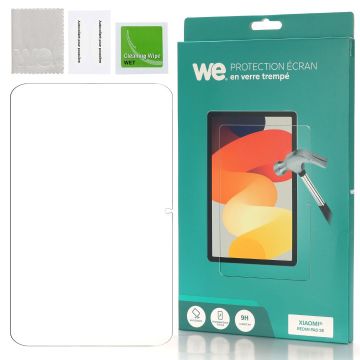Verre Trempé WE pour tablette XIAOMI Redmi Pad SE 11 - Film de protection Anti-Rayures - 9H - Anti-Bulles d'air (250.3*161.6*30 mm)