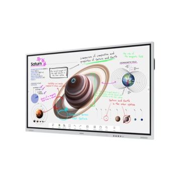 ECRAN SAMSUNG 75'' LFD Tactile intéractif Flip 4 16h/7j 4K UHD 3840x2160 (16:9) Tizen 6.5 DP 2xHDMI USB USB-C WM75B / LH75WMBWLGCXEN