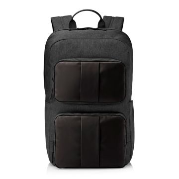 Sac à dos HP Lightweight 15,6 Noir, poche bouteille d'eau, poches organisées, bretelles rembourrées, sangle poitrine pour confort, résistant à l'eau 