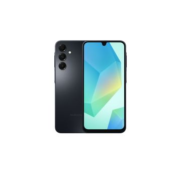 Smartphone Galaxy A16 4G Noir DUAL SIM 4Go RAM 128Go Android 14 Micro SD batterie 5000 mAh Charge rapide 25W Ecran 6.7'' Full HD+ DAS 0.42 Tete W/kg