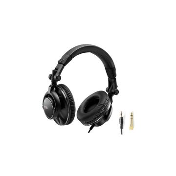 Hercules Casque HDP DJ60 15Hz-22kHz 105dB @ 1mW Design circum-aural Câble d'un seul côté spirale etirable 3M Isolant et confortable 4780897