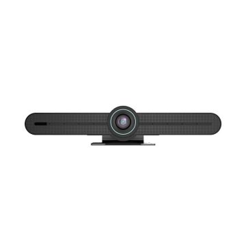 Barre video IIYAMA 4K tout-en-un avec suivi par IA et reseau de 4 microphones