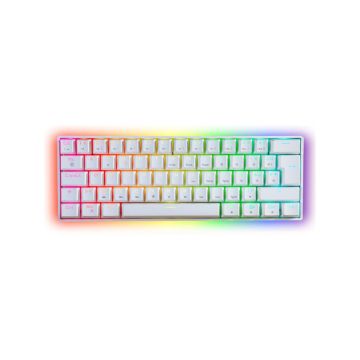 Clavier Méca 60% Blanc RGB New