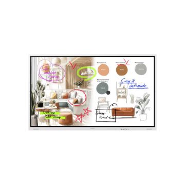 ECRAN SAMSUNG 75'' LFD Tactile intéractif Flip 5 12h/7j 4K UHD 3840x2160 Tizen 9 HDMI USB USB-C Tizen 9.0 HPs 10Wx4 Paysage LH75WMFWLGCXEN