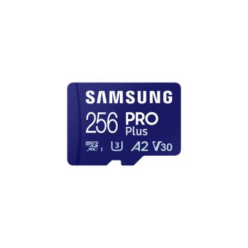 CARTE MEMOIRE SAMSUNG 256 Go MICRO-SD PRO PLUS avec lecteur USB Classe 10 /  MB-MD256SB/WW