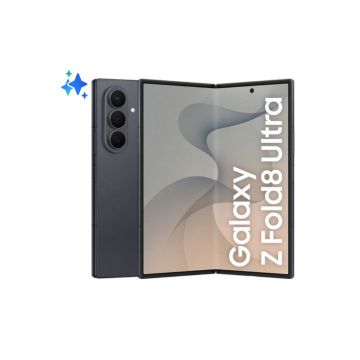 Smartphone Galaxy Z Fold8 Ultra GRAPHITE Snapdragon8 Elite Gen5 12Go 256Go Ecran Pliable 8'' et 6.5'' 120hz Dynamic AMOLED 2X AI intégrée Batt 5000mAh SM-F976BZKBEUB