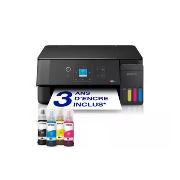 EPSON ET-2920 MFP 3en1 JE couleur A4 rechargeable 11/6ppm, ,Wifi, Wifi-direct,USB,100f, LCD 3.7cm