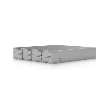 Ubiquiti - UNAS Pro 8 NAS montable en rack 2U avec 8 baie pour disques durs 2,5"/3,5" 2 emplacements pour SSD M.2 NVMe.