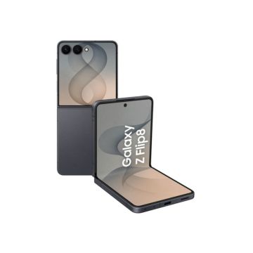Smartphone Galaxy Z Flip8 GRAPHITE Exynos 2600 12Go 512Go Ecran Pliable 6,9'' et 4,1'' Dynamic AMOLED 2X 120Hz AI intégrée Batterie 4 300mAh IP48 SM-F776BZKHEUB
