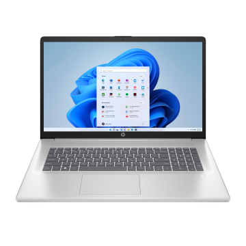 Portable HP 17-cp3017nf Ryzen7 7730U 16GoDDR4 1ToSSD AMD Radeon 17,3'' FHD IPS 300Nits Win11H AMD FreeSync pavé num BN5R6EA