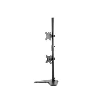FELLOWES BRAS PORTE-ÉCRANS DOUBLE VERTICAL SUR PIED PROFESSIONAL SERIES