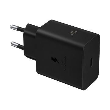 Chargeur Secteur ULTRA RAPIDE 60w Type C, GaN sans câble Coloris Noir SAMSUNG EP-T6010NBEGWW