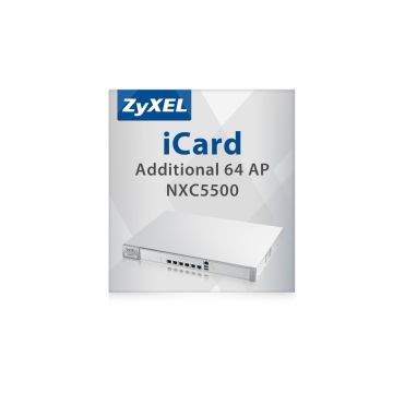 Zyxel - LIC-AP 64AP NXC5500 E-ICARD 64 AP NXC5500 Standalone License.