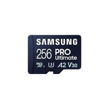 CARTE MEMOIRE SAMSUNG 256 Go MICRO-SD Pro Ultimate Classe 10 Lecture 200 Mo/s Ecriture 130 Mo/s MB-MY256SA/WW