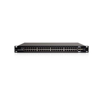 Ubiquiti - EdgeSwitch 48 - Edge Switch - Commutateur - Géré - 48 x 10/100/1000 (PoE+) + 2 x Gigabit SFP / 10 Gigabit SFP+ + 2 x SFP.