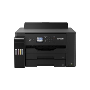 EPSON EcoTank ET-16150 Imprimante Jet d'encre couleur A3 rechargeable 25ppm/25ppm, R-V impression, Wifi,USB, Ethernet, 2bac x 250f