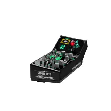 THRUSTMASTER Viper Panel pour PC, , Panneau de commandes rétroéclairé, à associer à la Viper TQS ou à utiliser seul, 43 boutons d'action en métal