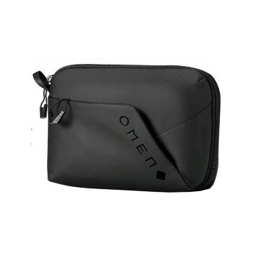 OMEN Transceptor Pouch Noire, materiau étanche, compartiments dédiés, permet d'attraper rapidement tous tes petits objets indispensables