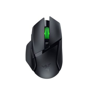 RAZER Basilisk V3 X HyperSpeed - Noir, Souris Gaming sans Fil Capteur optique avancé 5G, 9 boutons mécaniques programmables, 18 000 DPI