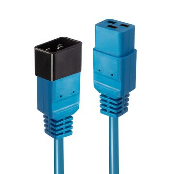 Rallonge IEC 1m, bleu