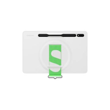 Strap Cover Tab S8 Coloris Blanc Coque arrière avec lanière pour meilleure prise en main SAMSUNG - EF-GX700CWEGWW
