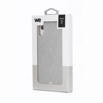 We coque de protection PAILLETTES APPLE IPHONE XR Argent