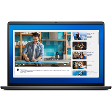 Portable Dell 16 DC16250 - Intel Core 5 - 120U  jusqu'à 5 GHz - Win 11 Pro - Intel Graphics - 8 Go RAM - 512 Go SSD NVMe 16p 1920 x 1200 Full HD Plus Wi-Fi 6 