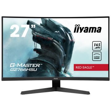 Moniteur IIYAMA 27 1ms G-MASTER Red Eagle dalle VA incurvé 165 Hz 1920x1080 250cd/m² 2xHDMI DP HPs 2xUSB HUB Black Tuner FreeSync 
