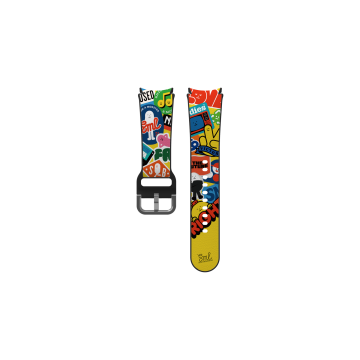 Galaxy Watch7 WATCH 7 - BRACELET STICKY MONSTER LAB M  Multicolore GP-TYL315SBCYW
