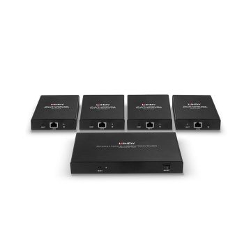 Splitter Extender Cat.6 4 ports HDMI 4K60, 70m