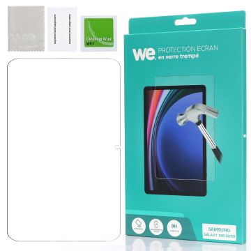 Verre Trempé tablette Galaxy Tab S8 / S9 / S9 FE / S10 FE 11 - Film de protection Anti-Rayures - 9H - Anti-Bulles d'air - Ultra Résistant